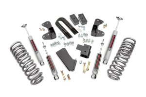Ford F-150 Suspension Lift Kit - Front + Rear - Rough Country - 2.5 Inch with Performance-Tuned N3 Shock Absorbers - '80-'96 Ford F-150 Suspension Lift Kit - Front + Rear - Rough Country - 2.5 Inch with Performance-Tuned N3 Shock Absorbers - '80-'96